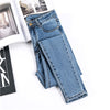 JUJULAND Jeans Female Denim Pants Black Color Womens Jeans Donna Stretch Bottoms Skinny Pants For Women Trousers 8175