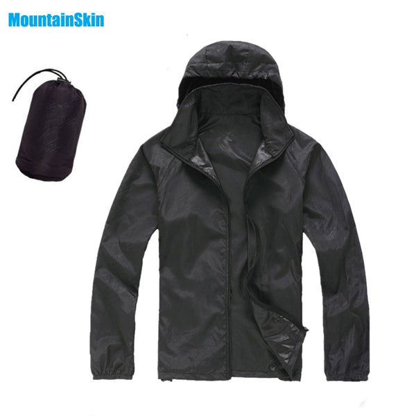 Men&Women Quick Dry Skin Jackets Waterproof Anti-UV Coats Outdoor Sports Brand Clothing Camping Hiking Male&Female Jacket MA014