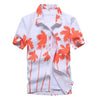 Mens Summer Beach Hawaiian Shirt 2018 Brand Short Sleeve Plus Size Floral Shirts Men Casual Holiday Vacation Clothing Camisas