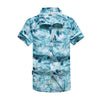 Mens Hawaiian Shirt Male Casual camisa masculina  Printed Beach Shirts Short Sleeve brand clothing Free Shipping Asian Size 5XL