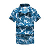 Mens Hawaiian Shirt Male Casual camisa masculina  Printed Beach Shirts Short Sleeve brand clothing Free Shipping Asian Size 5XL