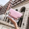 Fashion Women Brand Design Small Square Shoulder Bag Clear Transparent PU Composite Messenger Bags New Female Handbags