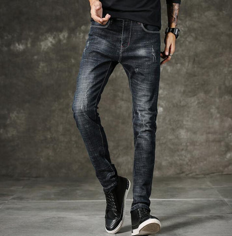 2018 Hot Sales New Style Popular Causal Men Jeans Good Quality Full Length Jean Free Shipping