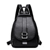 Winter 2018 Women Leather Backpacks Fashion Shoulder Bag Female Backpack Ladies Travel Backpack Mochilas School Bags For Girls