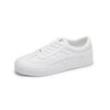 HOT Women Sneakers Fashion Breathble Vulcanized Shoes Pu leather Platform Lace up Casual White Tenis Feminino Zapatos De Mujer 9