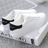 HOT Women Sneakers Fashion Breathble Vulcanized Shoes Pu leather Platform Lace up Casual White Tenis Feminino Zapatos De Mujer 9