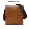 Men Tote Bags Set JEEP BULUO Famous Brand New Fashion Man Leather Messenger Bag Male Cross Body Shoulder Business Bags For Men