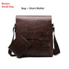 Men Tote Bags Set JEEP BULUO Famous Brand New Fashion Man Leather Messenger Bag Male Cross Body Shoulder Business Bags For Men