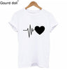 2018 Large Size New Harajuku Love Printed Women T-shirts Casual Tee Tops Summer Short Sleeve Female T shirt Women Clothing