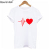 2018 Large Size New Harajuku Love Printed Women T-shirts Casual Tee Tops Summer Short Sleeve Female T shirt Women Clothing