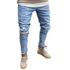 NIBESSER mens brand Skinny jeans Pant Casual Trousers 2018 denim black jeans homme stretch pencil Pants Plus Size streetwear 3XL