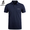 Pioneer Camp Brand Clothing Men Polo Shirt Men Business Casual Solid Male Polo Shirt Short Sleeve High Quality Pure Cotton