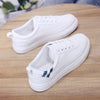 HOT Women Sneakers Fashion Breathble Vulcanized Shoes Pu leather Platform Lace up Casual White Tenis Feminino Zapatos De Mujer 9