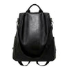 Female anti-theft backpack classic PU leather solid color backpack canta fashion shoulder bag