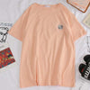 women shirts 2019 summer casual letter printed t shirt harajuku ulzzang short sleeve O-neck basic t-shirts womens clothing tops