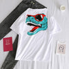 women shirts 2019 summer casual letter printed t shirt harajuku ulzzang short sleeve O-neck basic t-shirts womens clothing tops