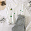 women shirts 2019 summer casual letter printed t shirt harajuku ulzzang short sleeve O-neck basic t-shirts womens clothing tops